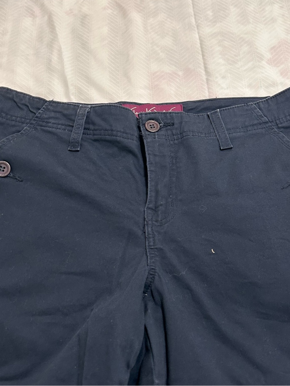 Gloria Vanderbilt Amanda shorts Blue size 12 P - Picture 6 of 11